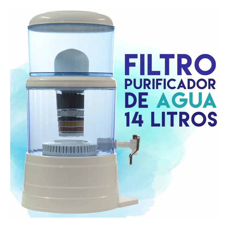 Filtro Purificador De Agua 14 Litros Ecotrade