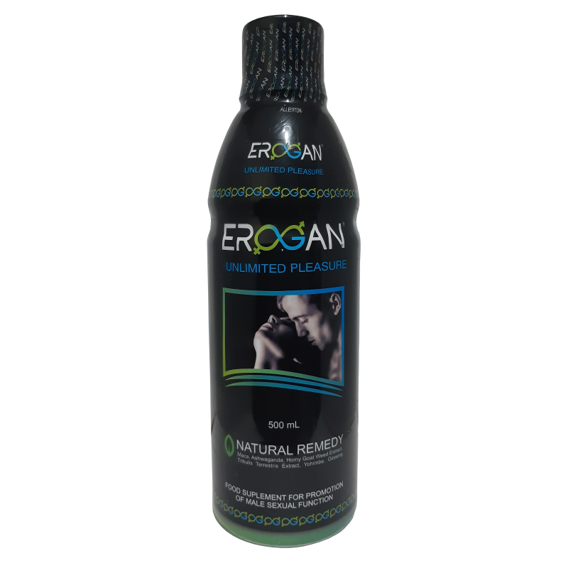 Erogan Americano liquido 500 ml potencilizador sexual masculino.