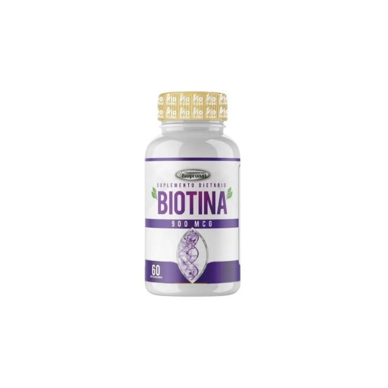 Biotina B8 suplemento en capsulas blandas.