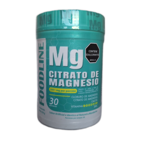 Citrato de Magnesio Foodline x 450g