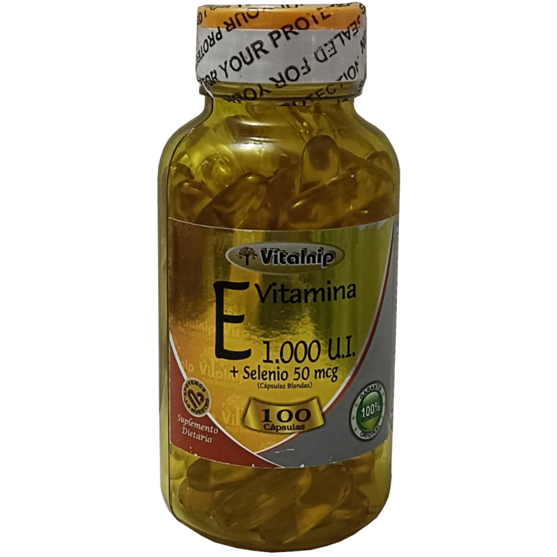 Vitamina E 1000 U.I. con Selenio 50 mcg